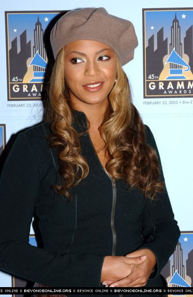 beyonce grammys 2002