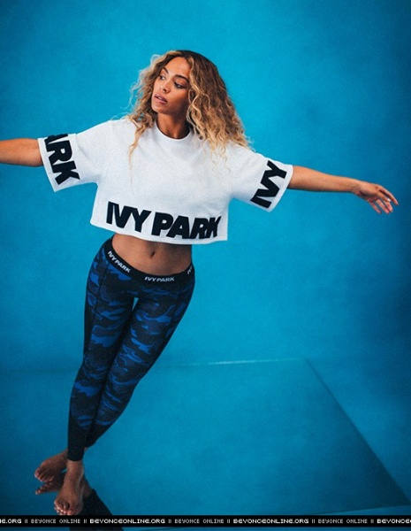 beyonce ivy park photoshoot