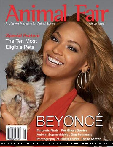 Animal Fair (January) - Beyoncé Online Photo Gallery